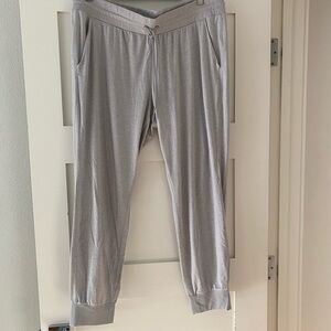 Athleta Light Gray Jogger Pants